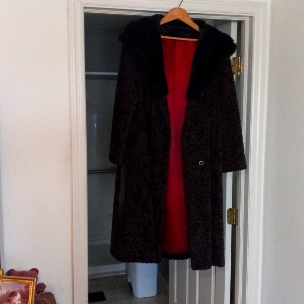 Brown coat